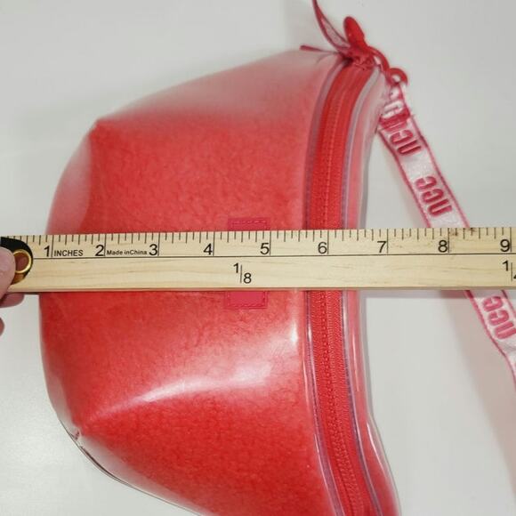 UGG Nasha Belt Bag Clear/Red - Picture 10 of 12